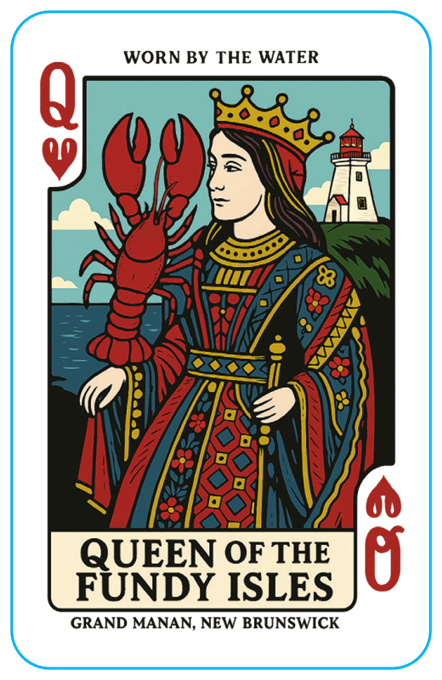 Queen of the Fundy Isles Sticker